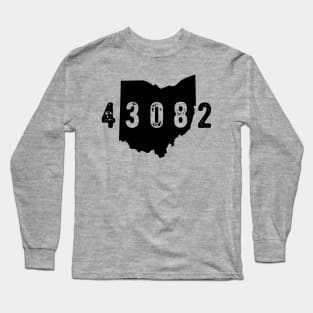 43082 zip code Columbus Ohio Galena Westerville Long Sleeve T-Shirt